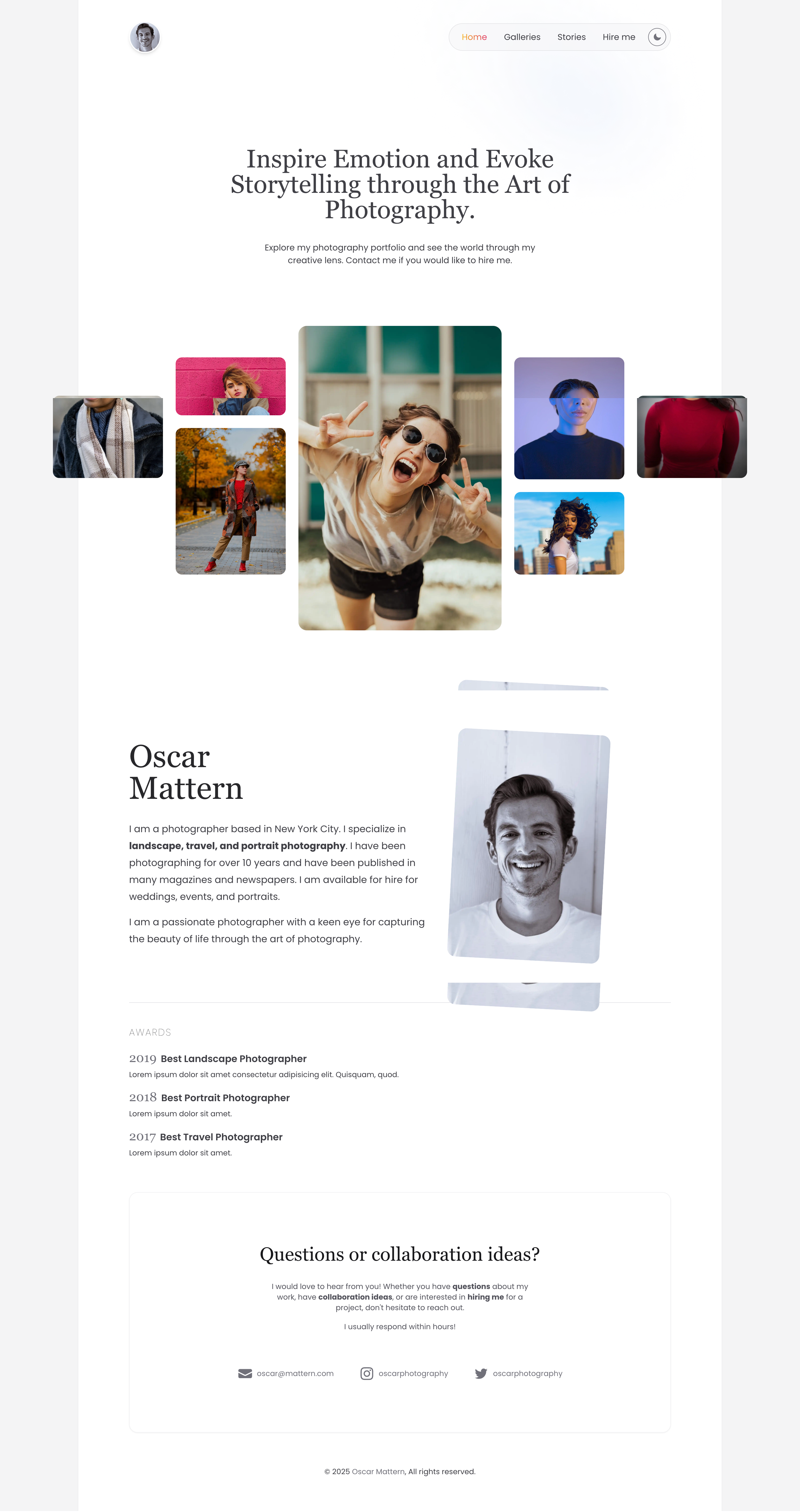 maya-nuxt-template screenshot | ATemplate.com