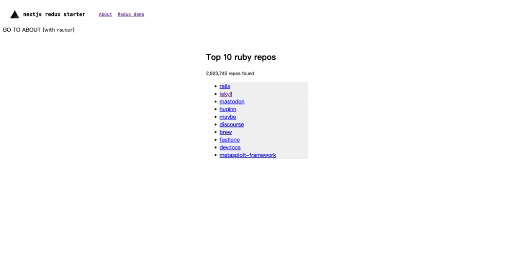 nextjs-redux-starter screenshot | ATemplate.com