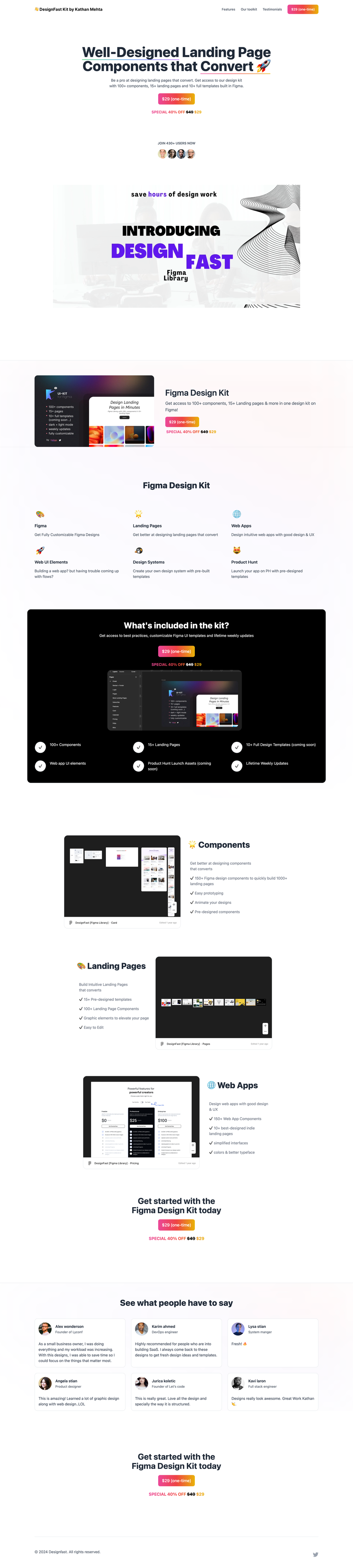 Design Fast screenshot | ATemplate.com