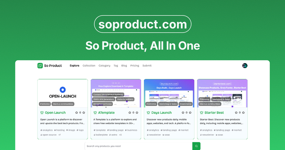 image of So Product