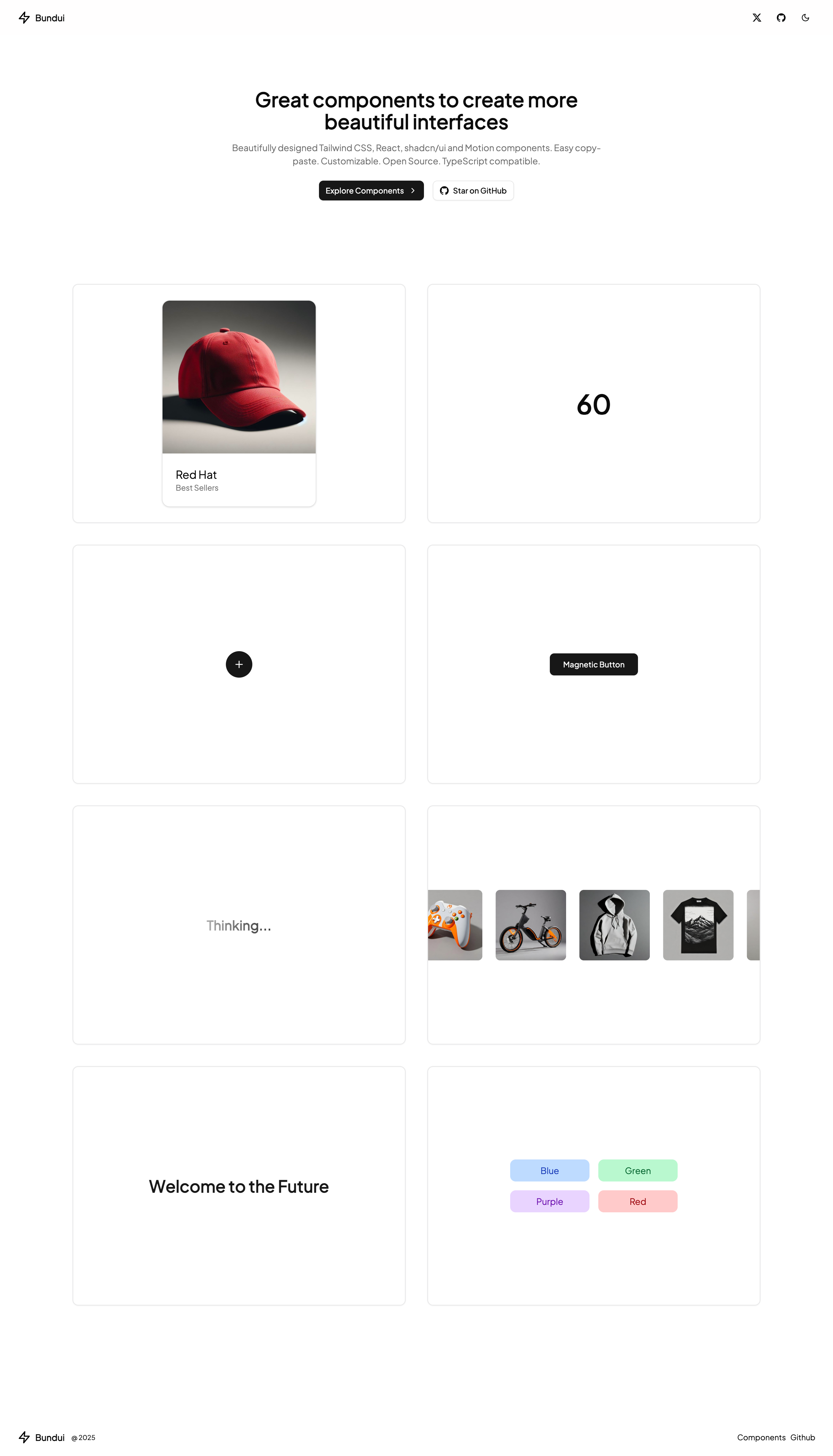 Bundui screenshot | ATemplate.com