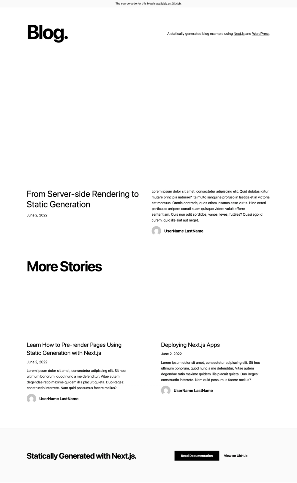 ISR Blog screenshot | ATemplate.com