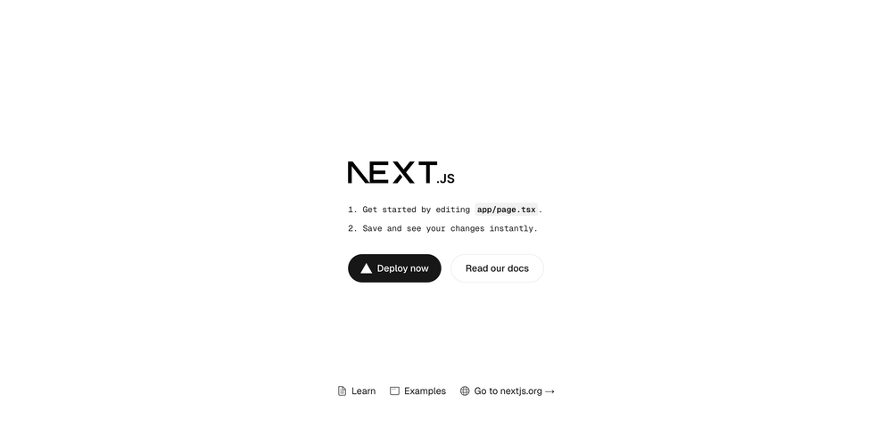 Next.js Boilerplate screenshot | ATemplate.com