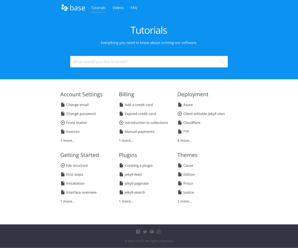 Base screenshot | ATemplate.com