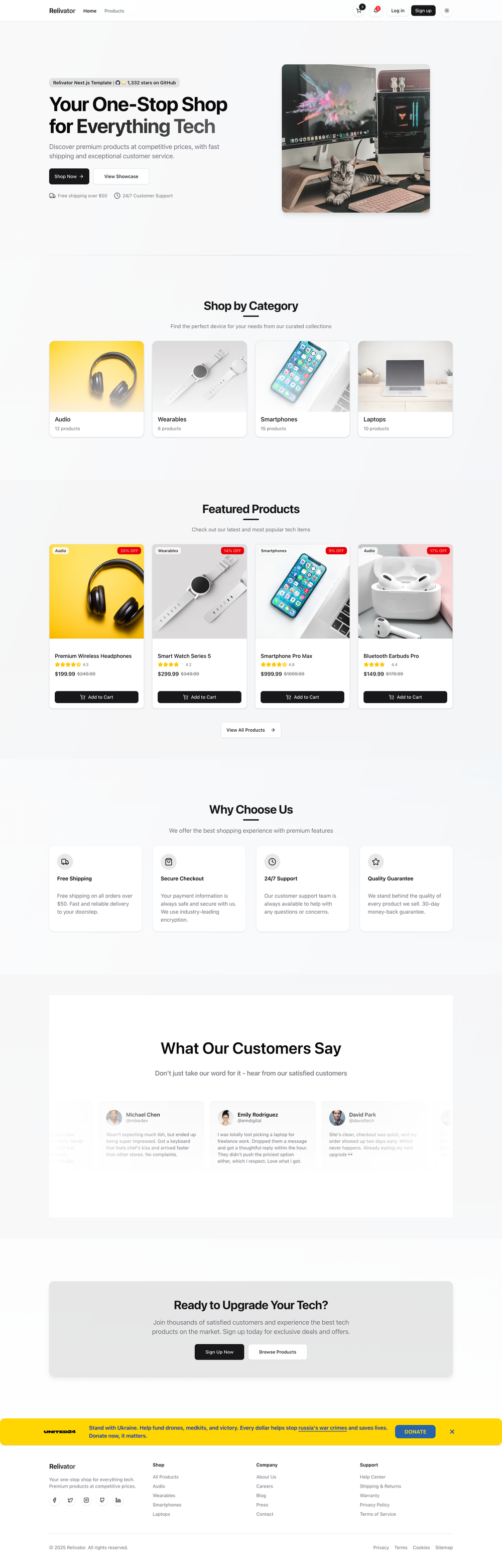 Relivator screenshot | ATemplate.com