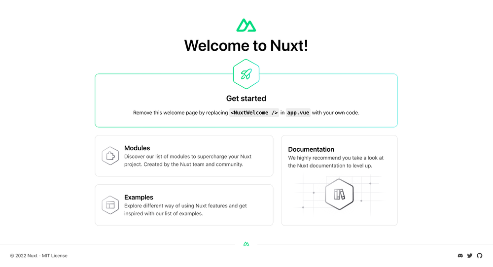 Nuxt.js 3 Boilerplate screenshot | ATemplate.com
