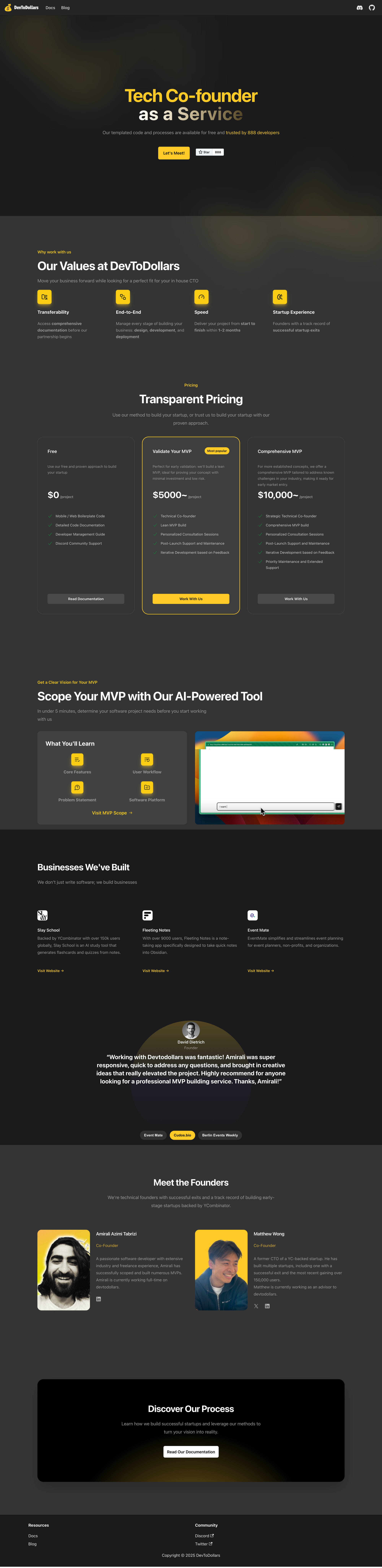 mvp-boilerplate screenshot | ATemplate.com