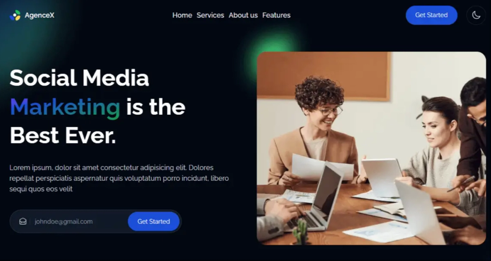 image of agency-landing-page-Astrojs