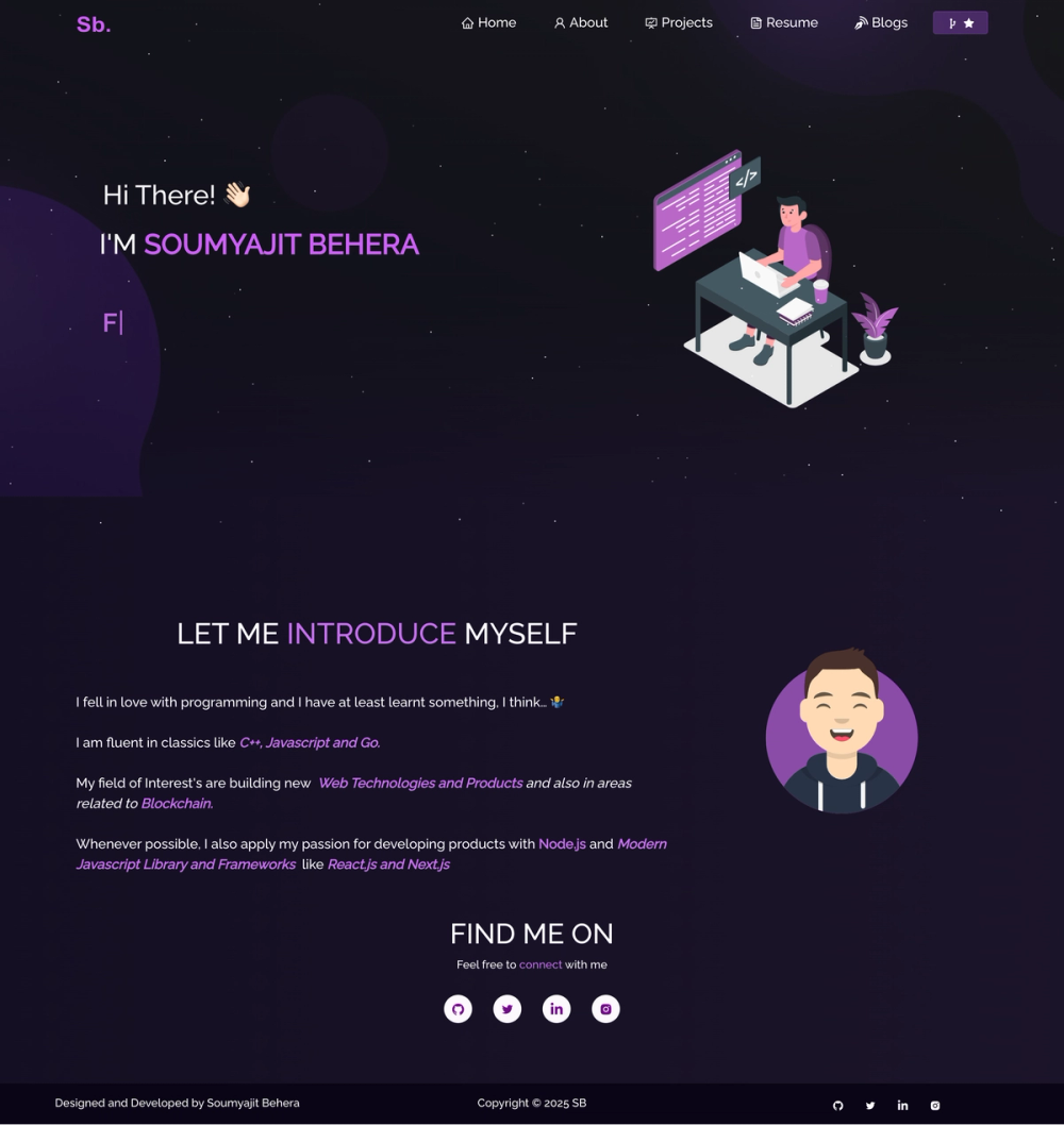 Portfolio screenshot | ATemplate.com