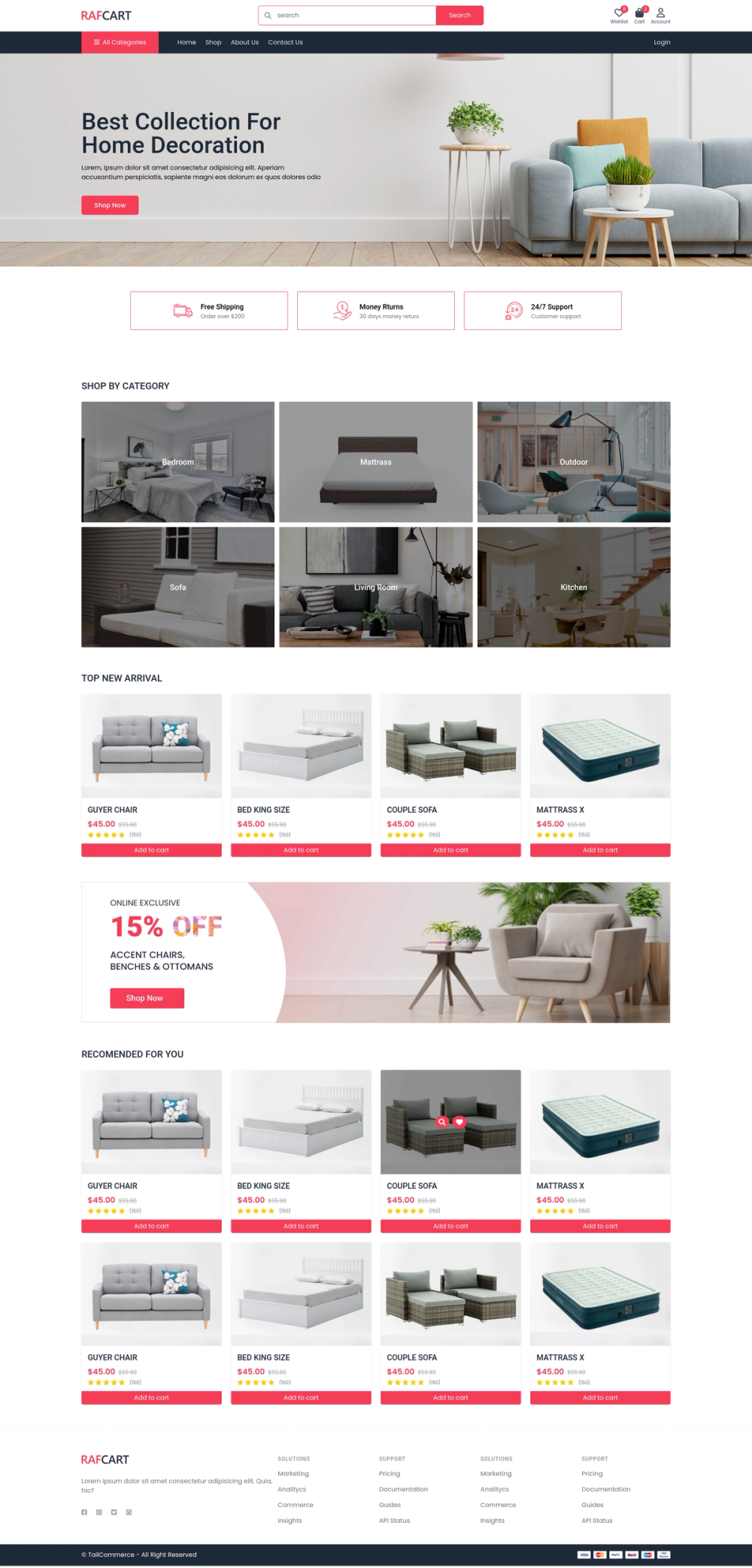 ecommerce-template-tailwind-1 screenshot | ATemplate.com