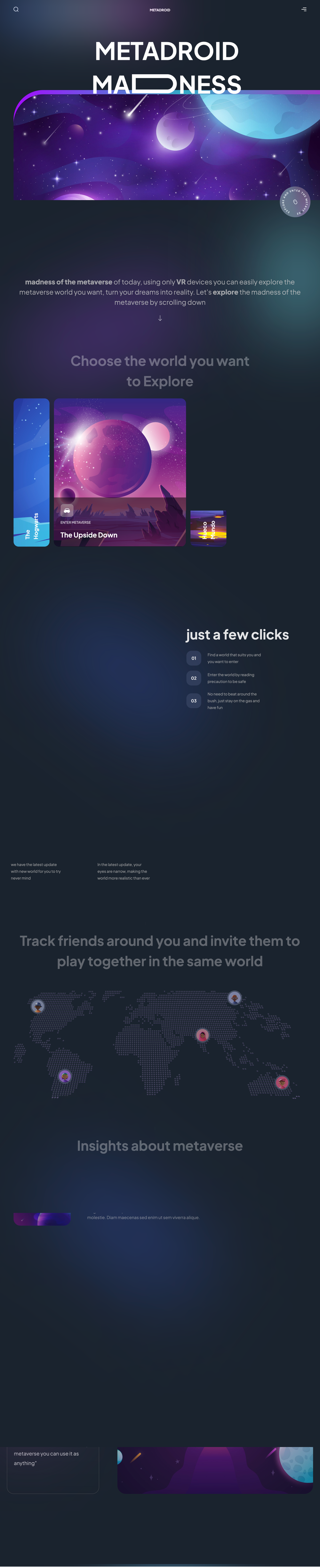 Meta-Droid screenshot | ATemplate.com