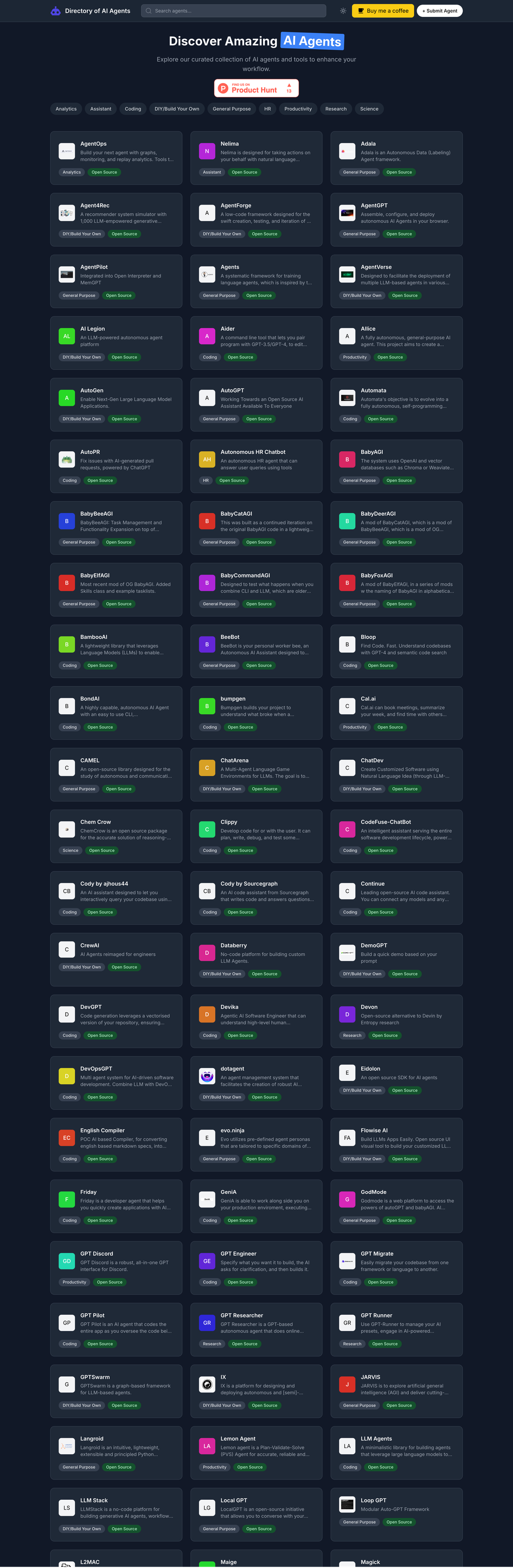 directory-boilerplate screenshot | ATemplate.com