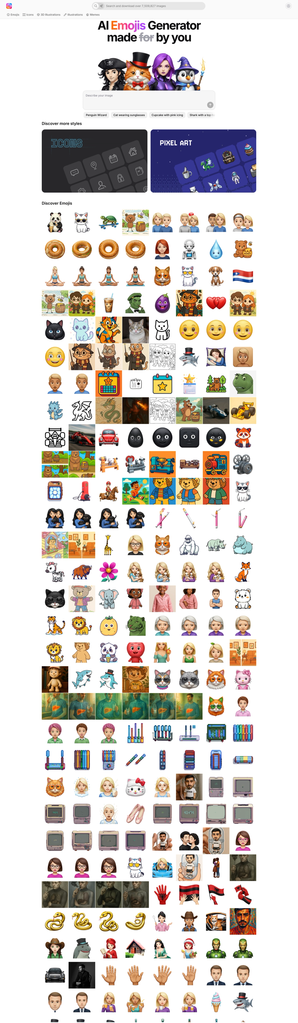 emojis screenshot | ATemplate.com