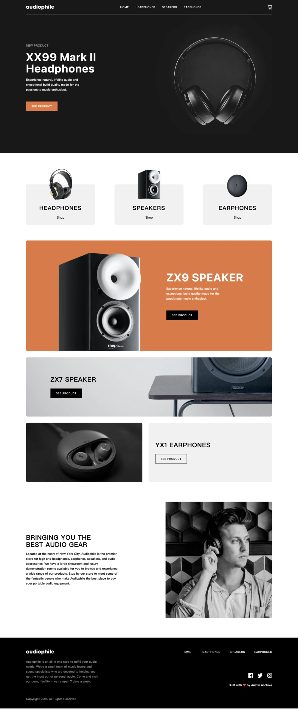 Astro-commerce screenshot | ATemplate.com