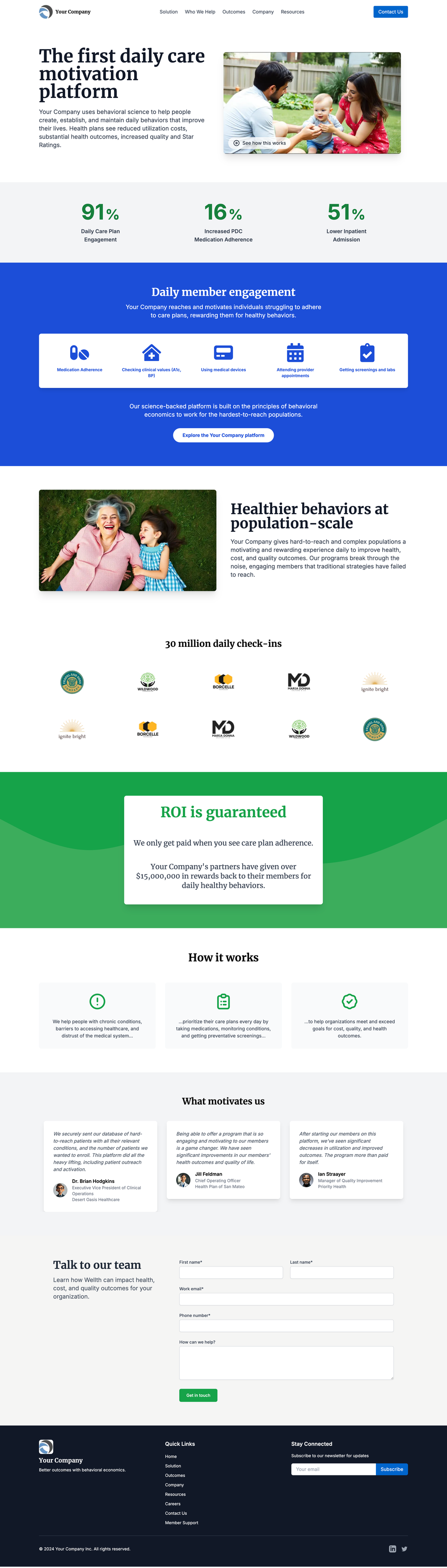 Astro Modern Company Theme screenshot | ATemplate.com