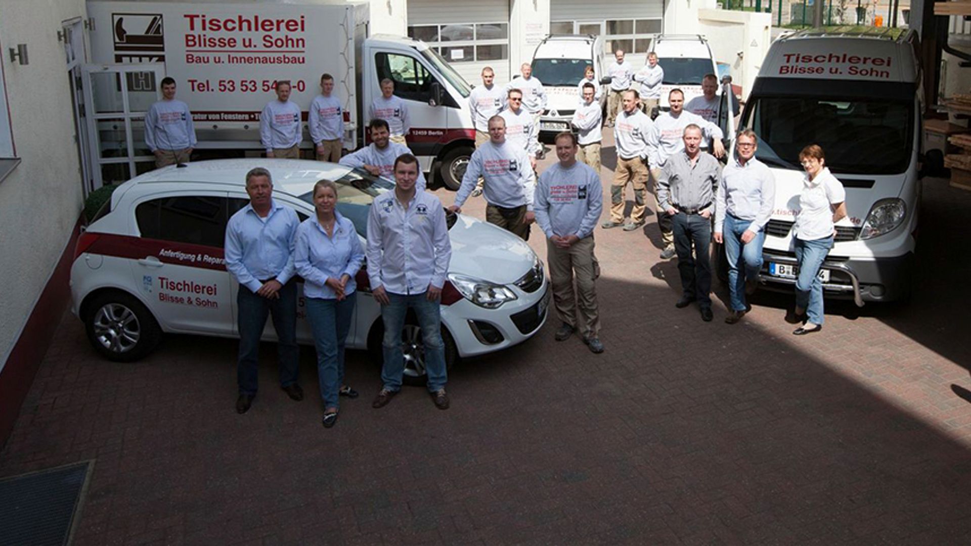 Team der Tischlerei Blisse und Sohn GmbH