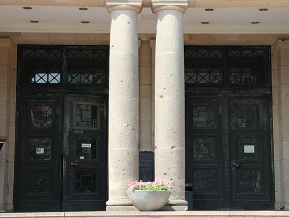 Detailansicht der Fensteraufarbeitung