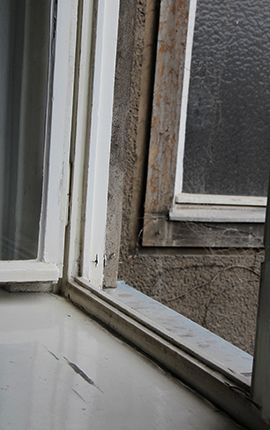 Fensterfront des Rathaus Tiergarten