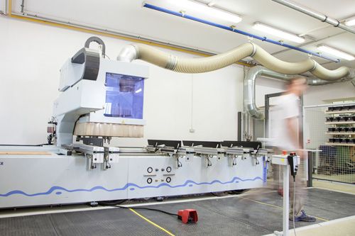 Fertig gefrästes Bauteil