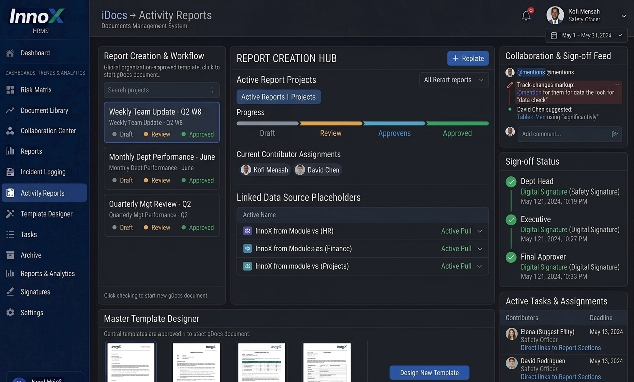 Activity Reports
