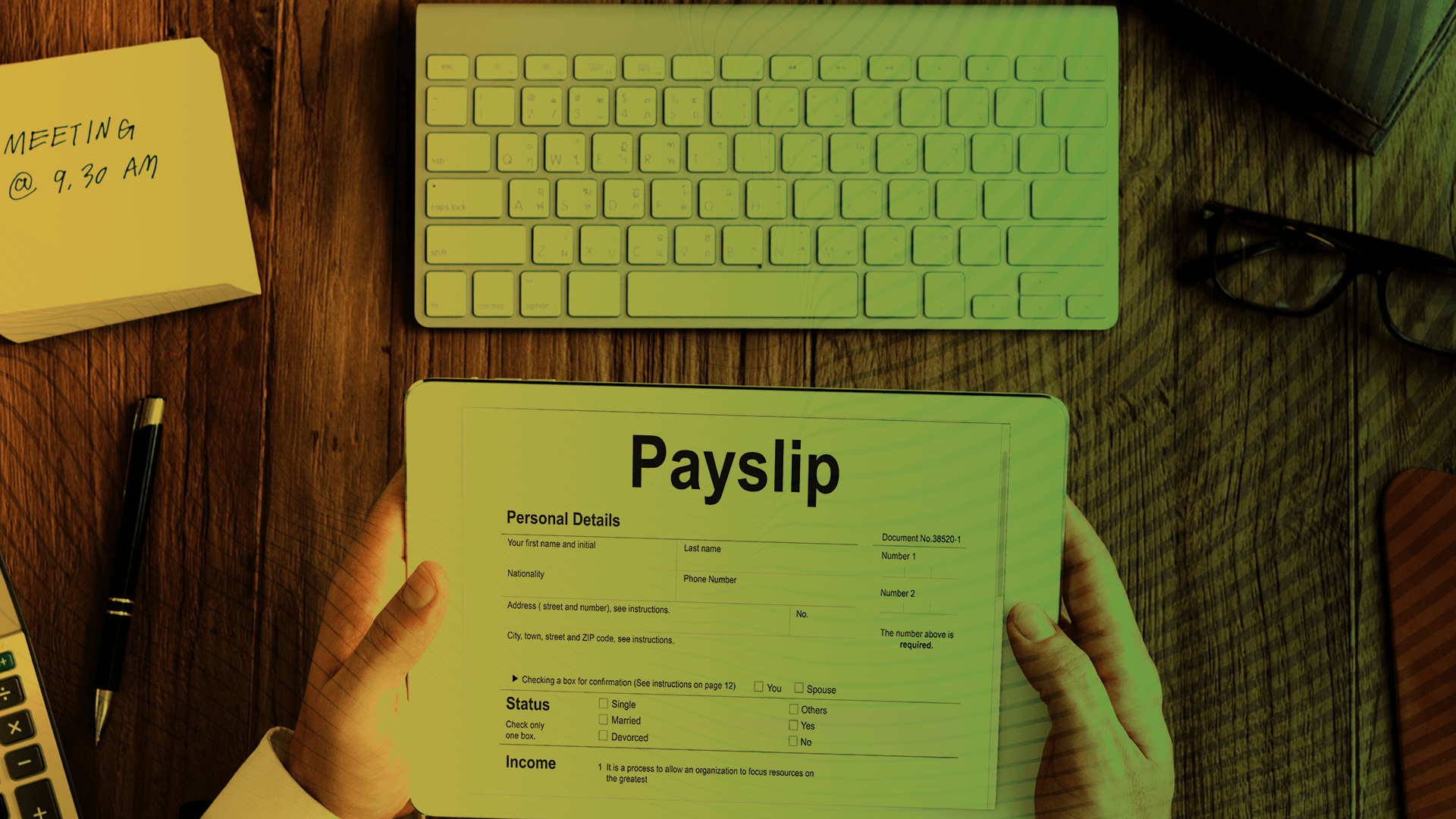 Payslips & Payroll Records