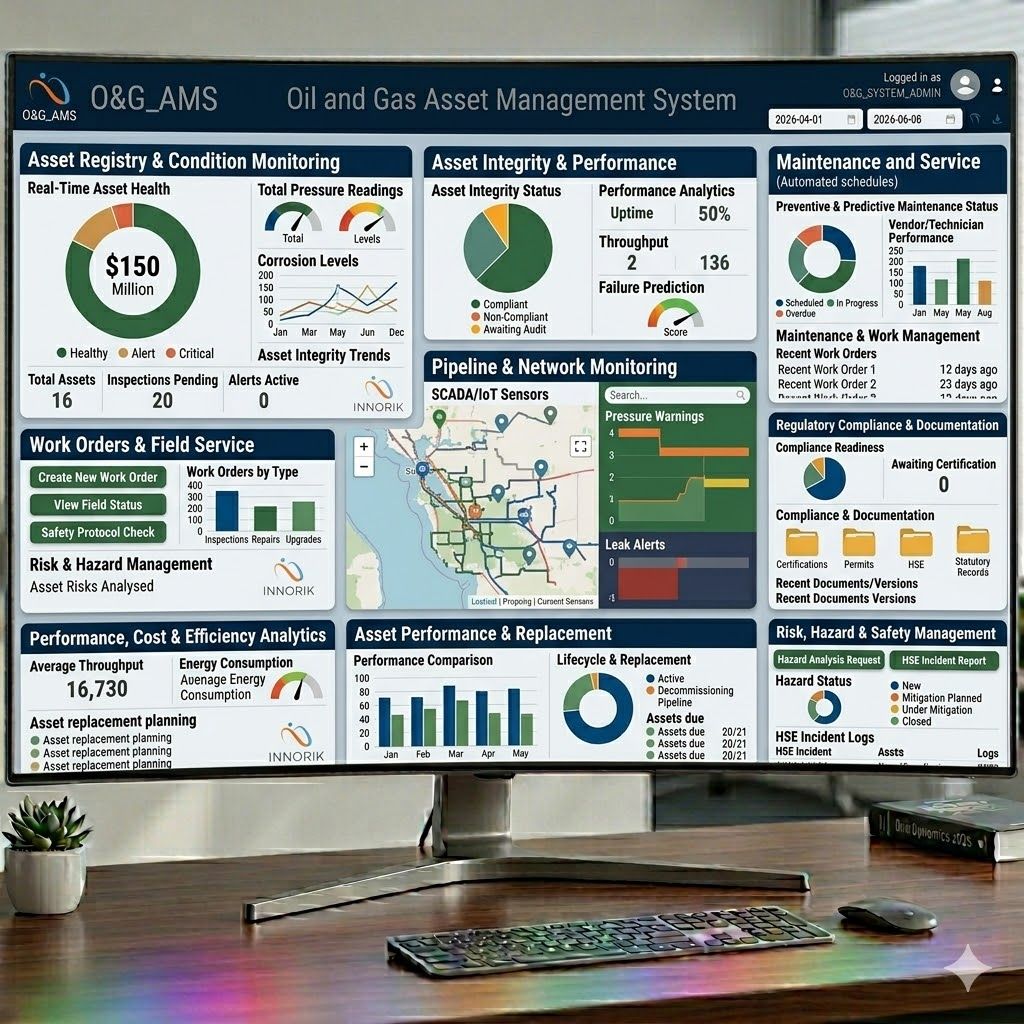 Oil and Gas Asset Management System