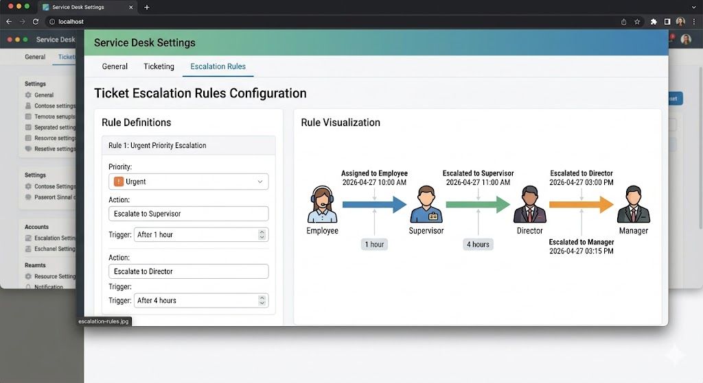 Automatic Escalation Ensures 100% Compliance.