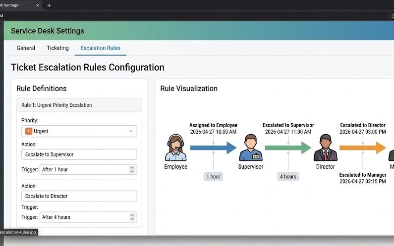Automatic Escalation Ensures 100% Compliance.