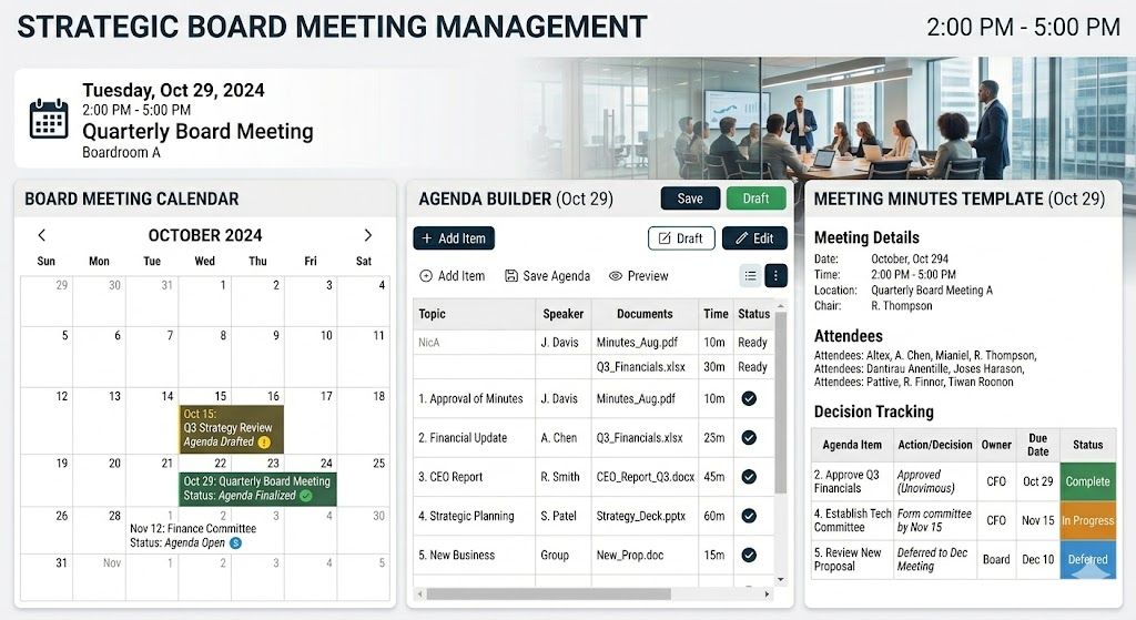 Meeting & Agenda Management