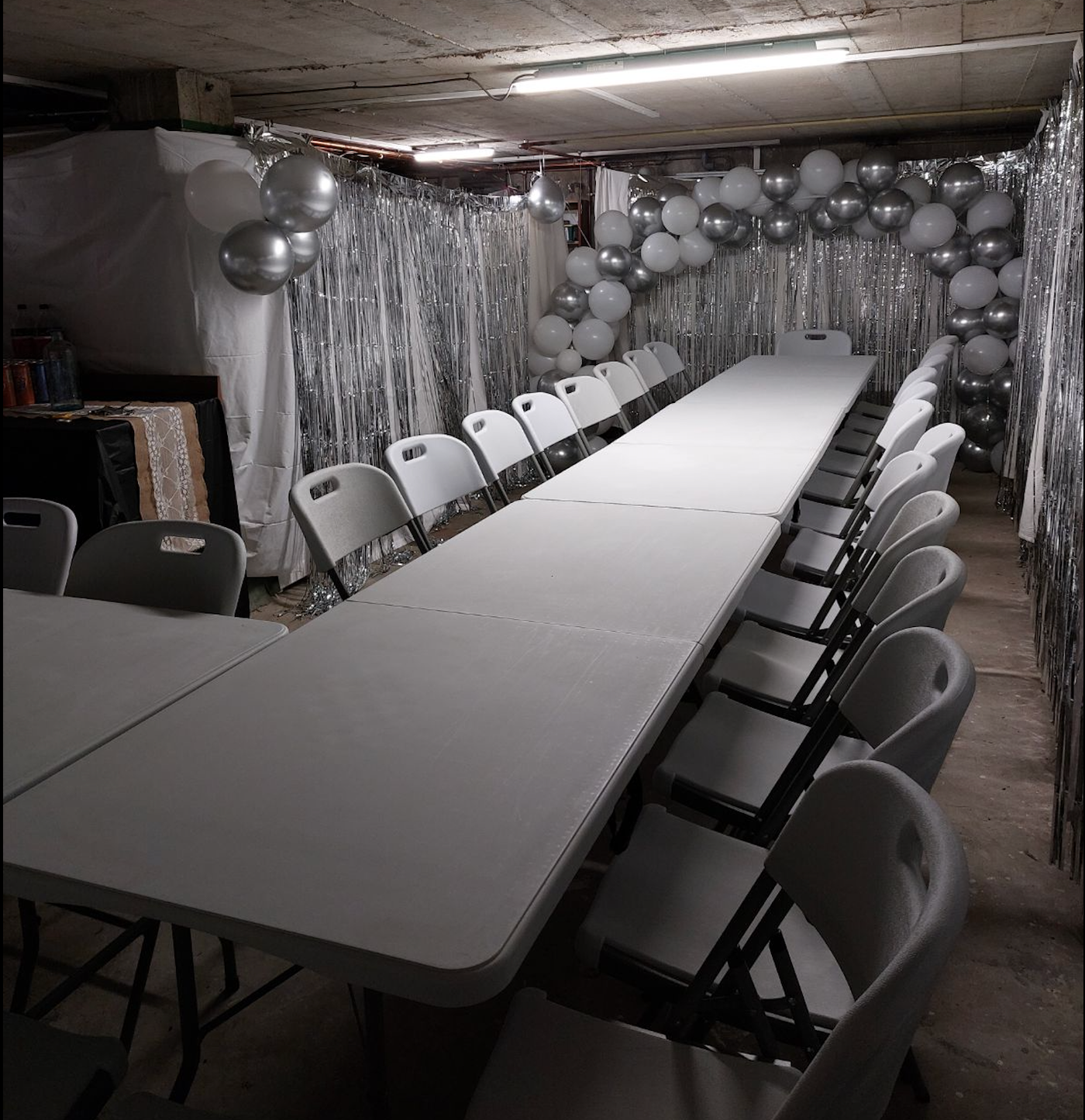 Table pliante multifonction - 8 personnes