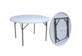 Table pliante cérémonie ronde 120 cm