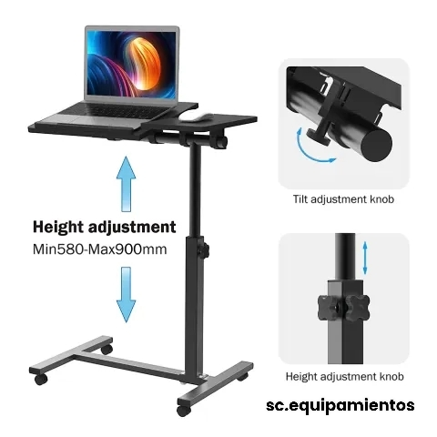 Escritorio Regulable Notebook Acompañante