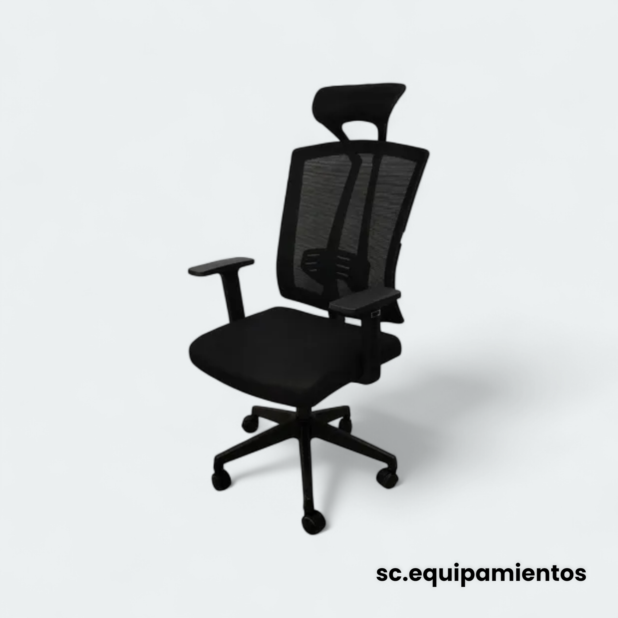 Silla Ergonomica Cabezal Fijo