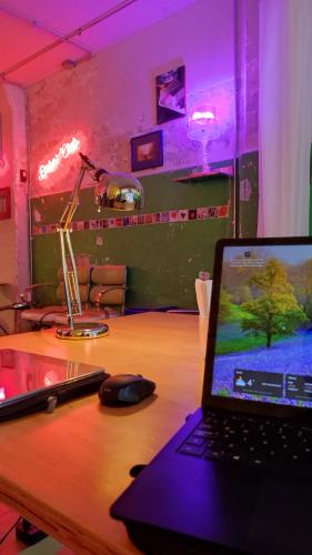 Laptop in Mexico City