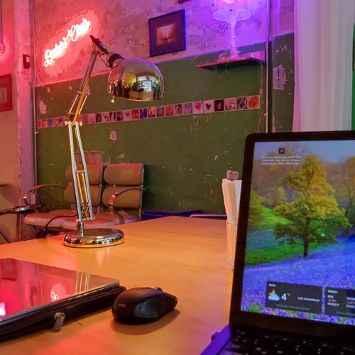 Laptop in Mexico City