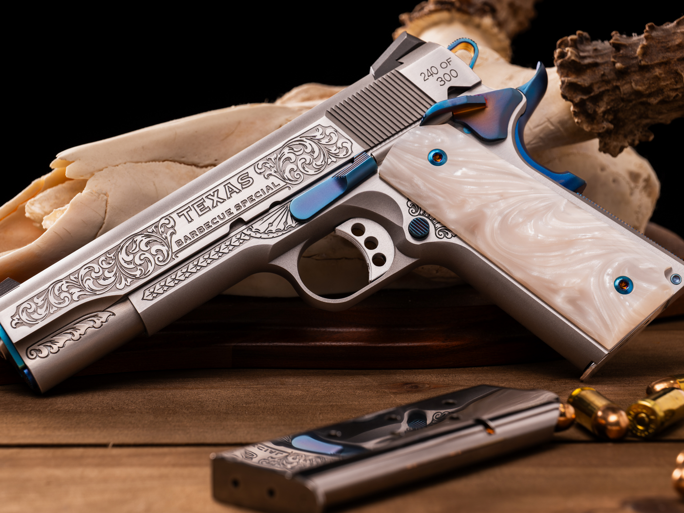 Springfield 1911 Texas Barbecue Special 45 ACP