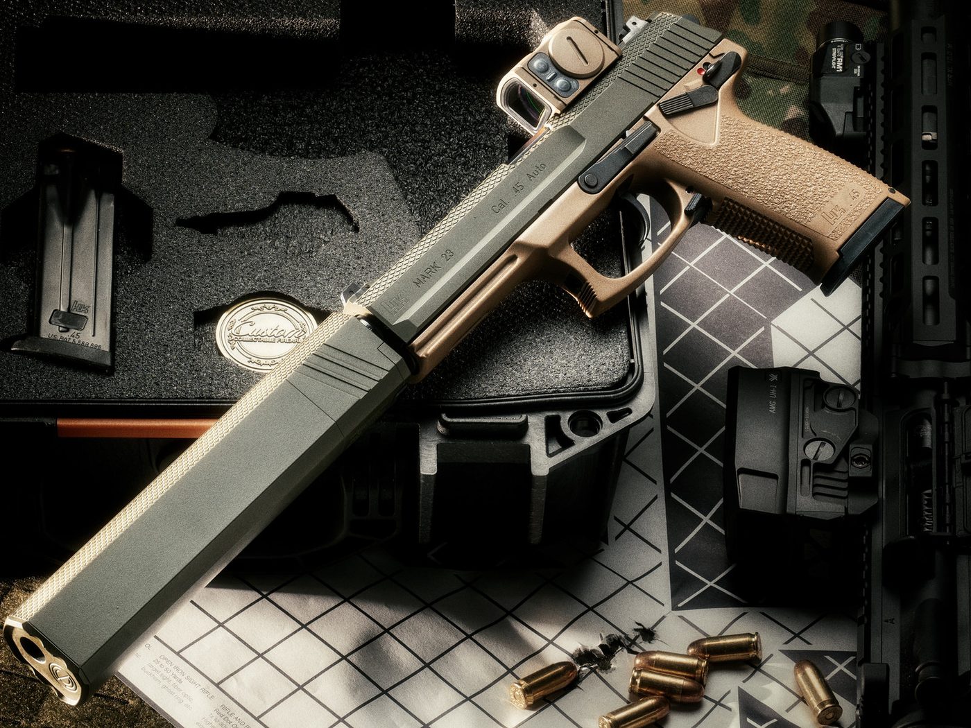 Heckler & Koch Mark 23 Bellum .45 ACP Pistol