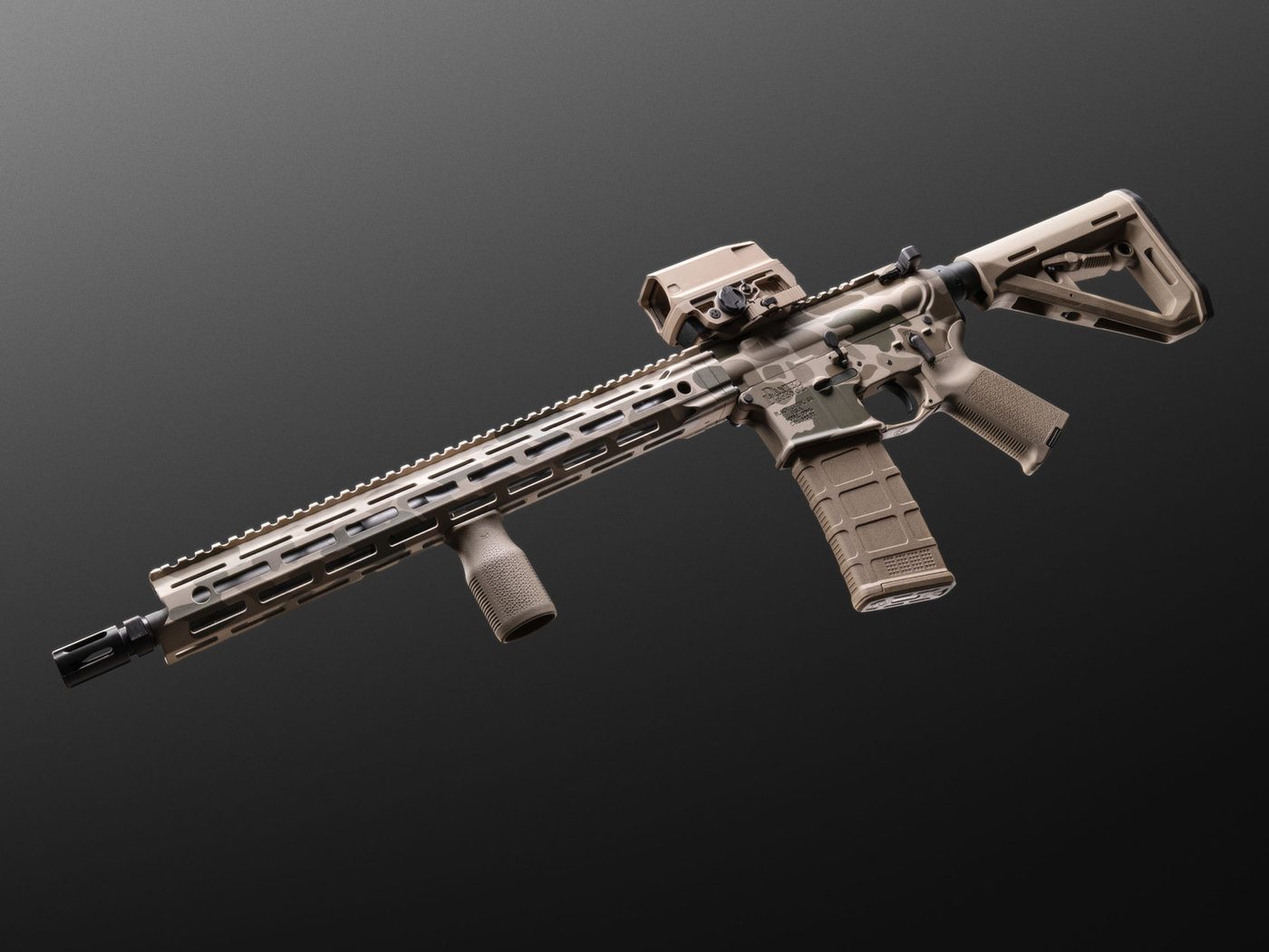 Daniel Defense DDM4V7 Duck Camo 5.56 NATO