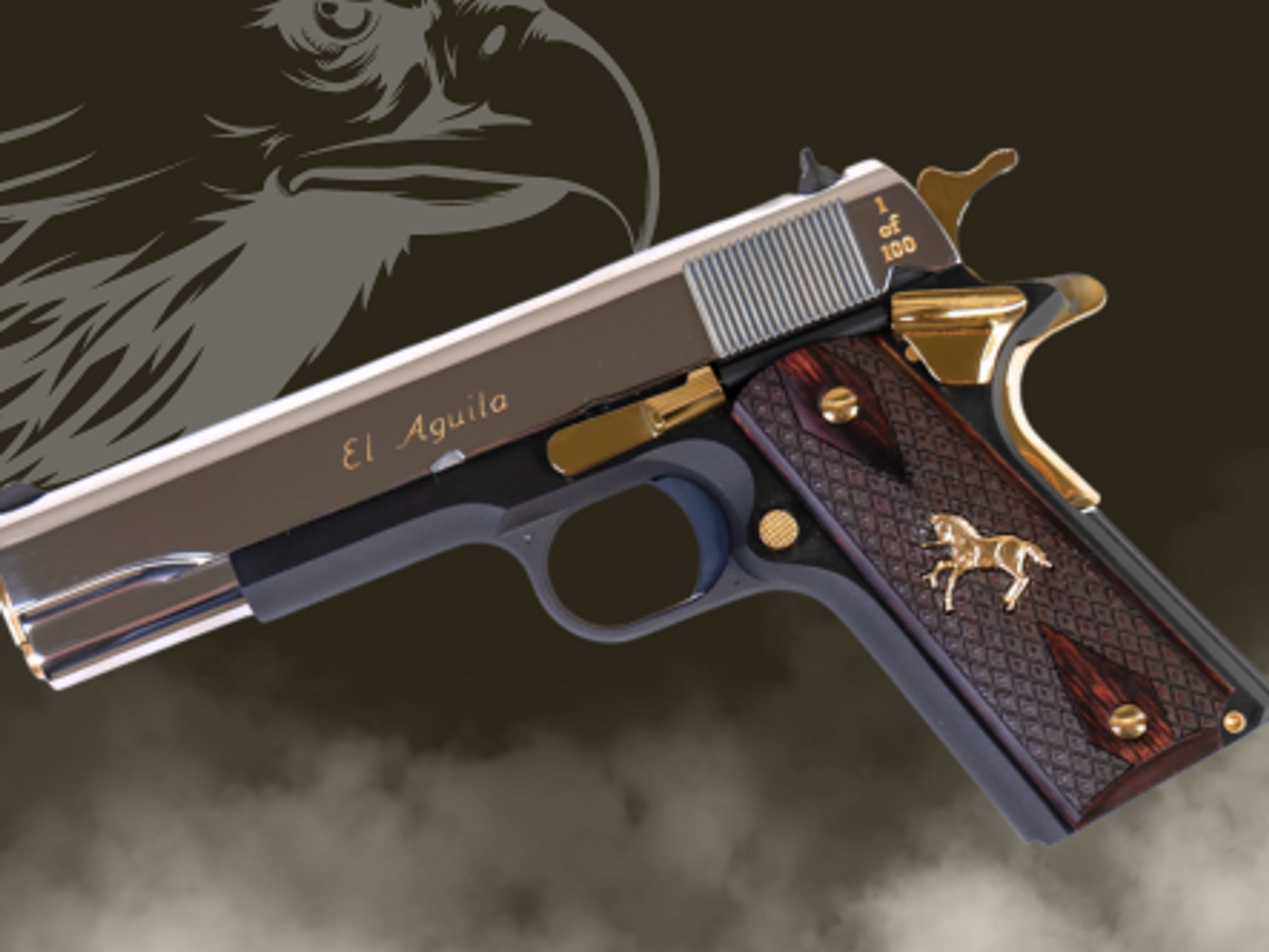Colt 1911 El Aguila 38 Super