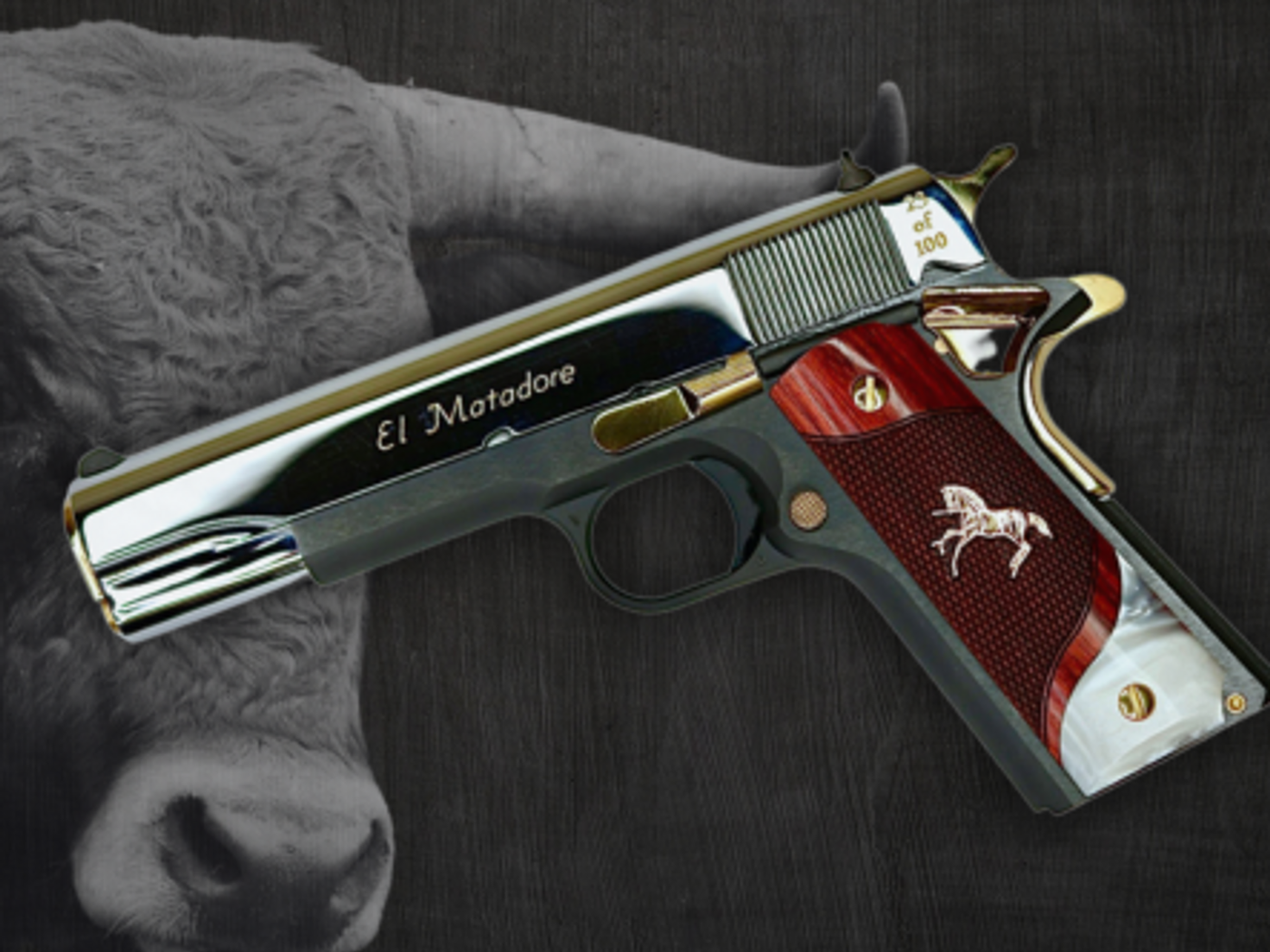 Colt 1911 El Matadore 38 Super