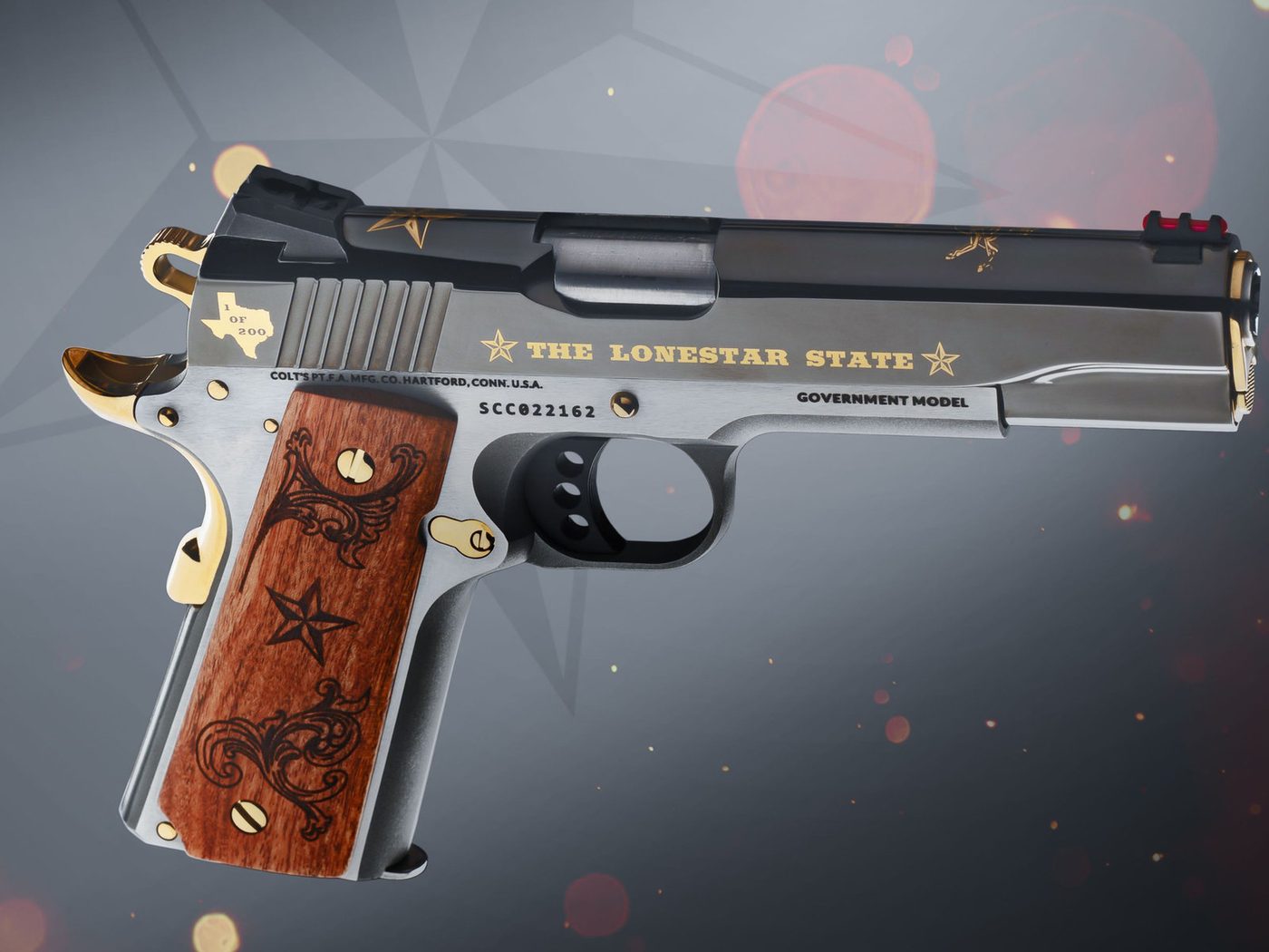 Colt 1911 Lonestar II 45 ACP