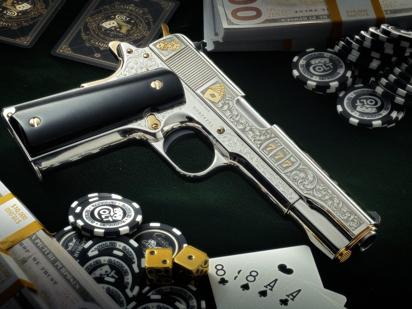 Colt 1911 Gambler .45 ACP