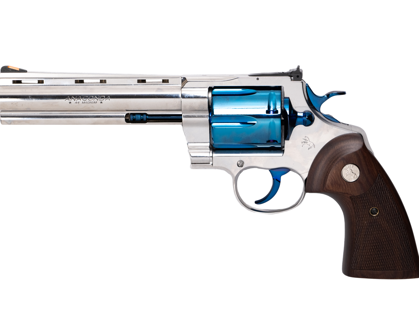 Colt Anaconda Blue PVD 44 Magnum