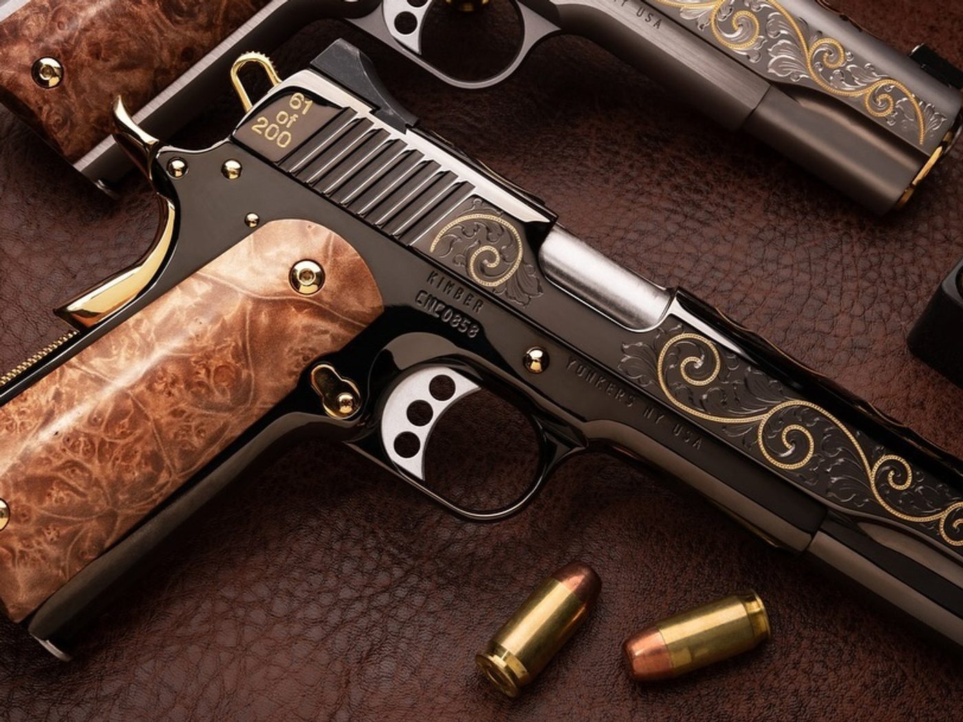 Kimber 1911 Black Deluxe 38 Super 45 ACP