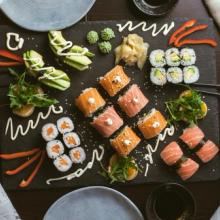 Picture of high end sushi