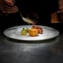 Picture of high end cuisine