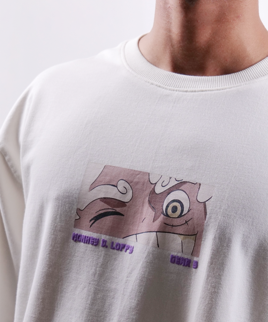 Heavy Lift Oversized Tee — White, photo 4