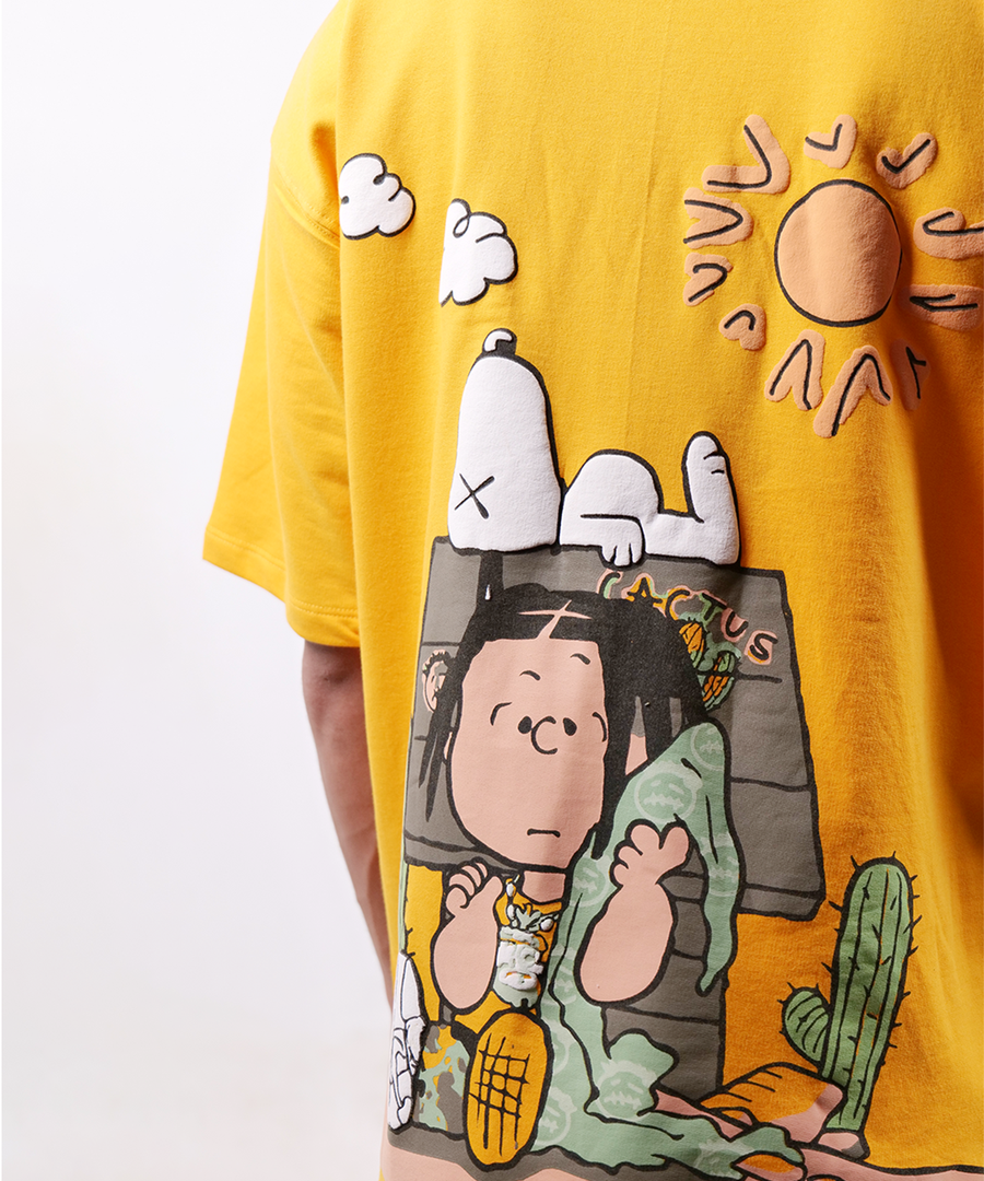 Desert Nap Oversized Tee — Mustard, photo 3
