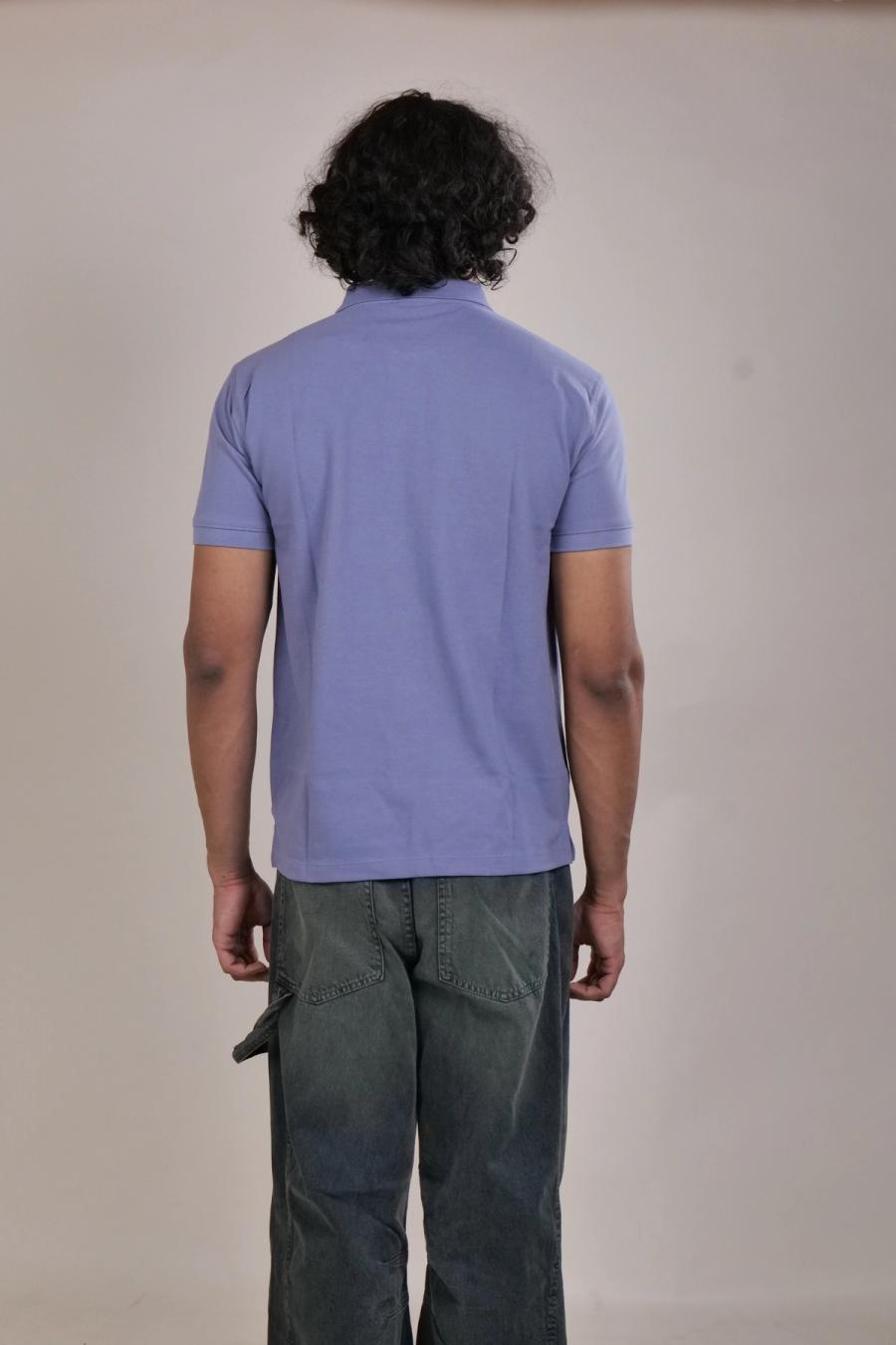 Lion Crest Polo — Periwinkle Blue, photo 2