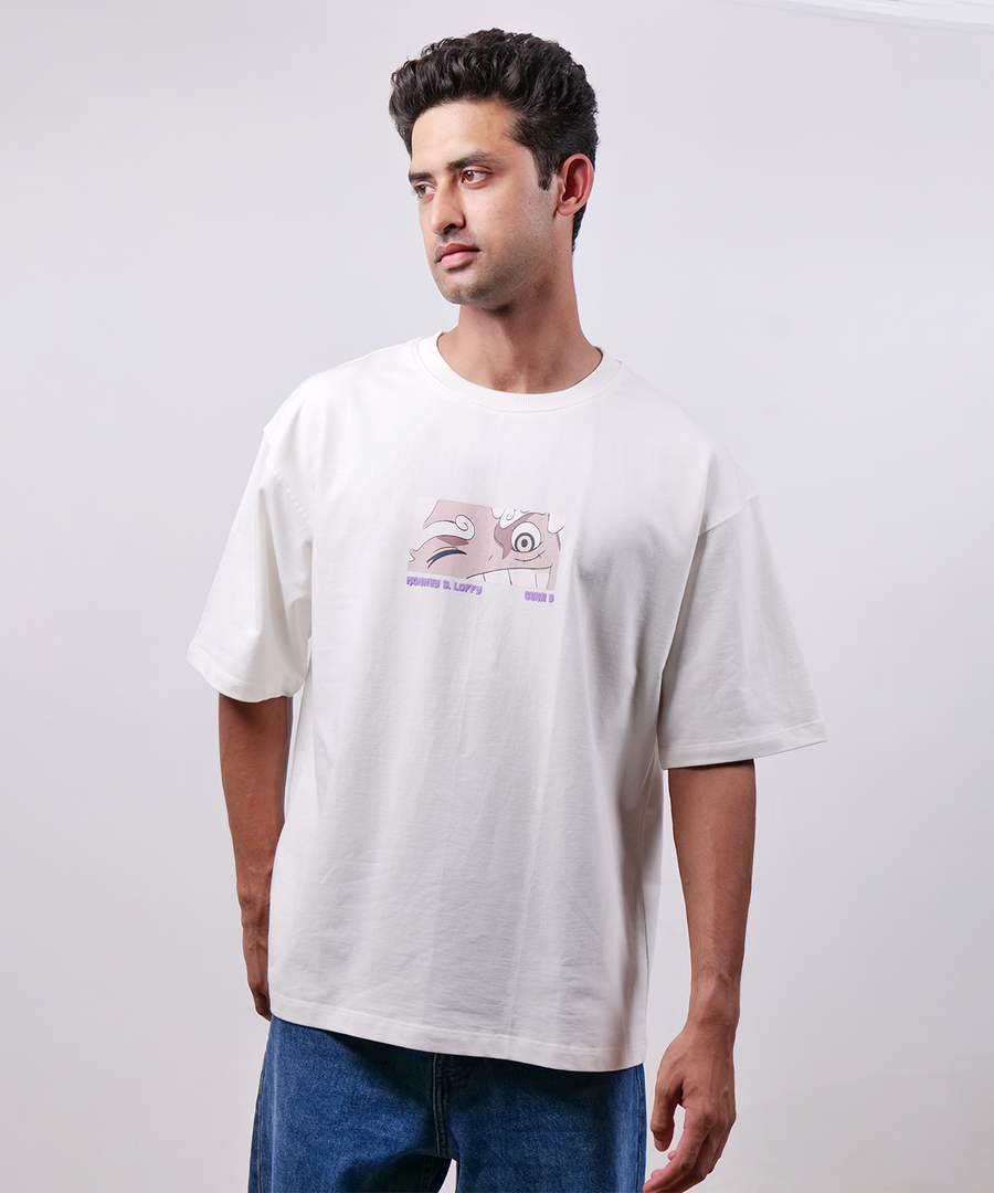Heavy Lift Oversized Tee — White, photo 1